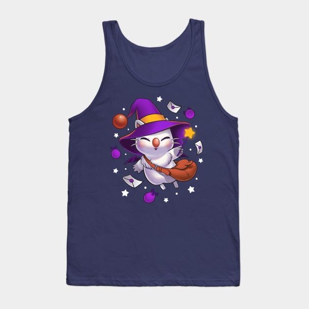 Moogle Witch - Kupo - Final fantasy halloween Tank Top by BlancaVidal